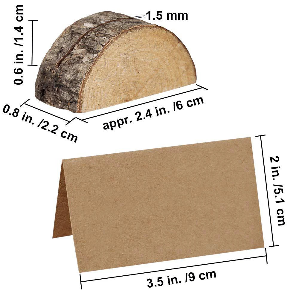 Wooden Business Card Holders - Stylish & Durable - Set of 10/20