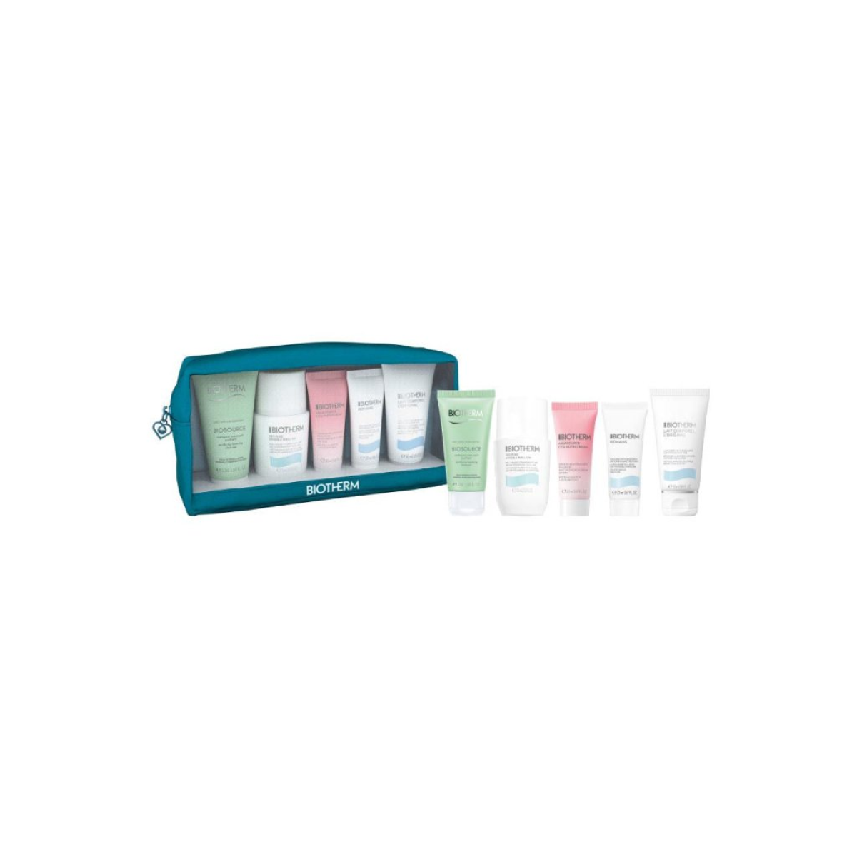 Biotherm Aquasource Set: Deodorant Roll-On + Foaming Cleanser + Body Care  HTML