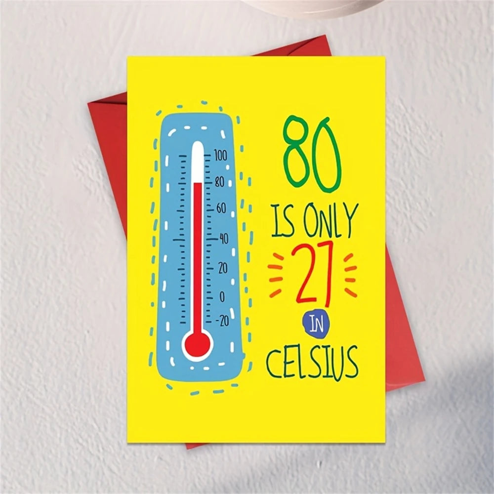 Folding Type Paper Card Set with Envelope - Perfect for All Occasions