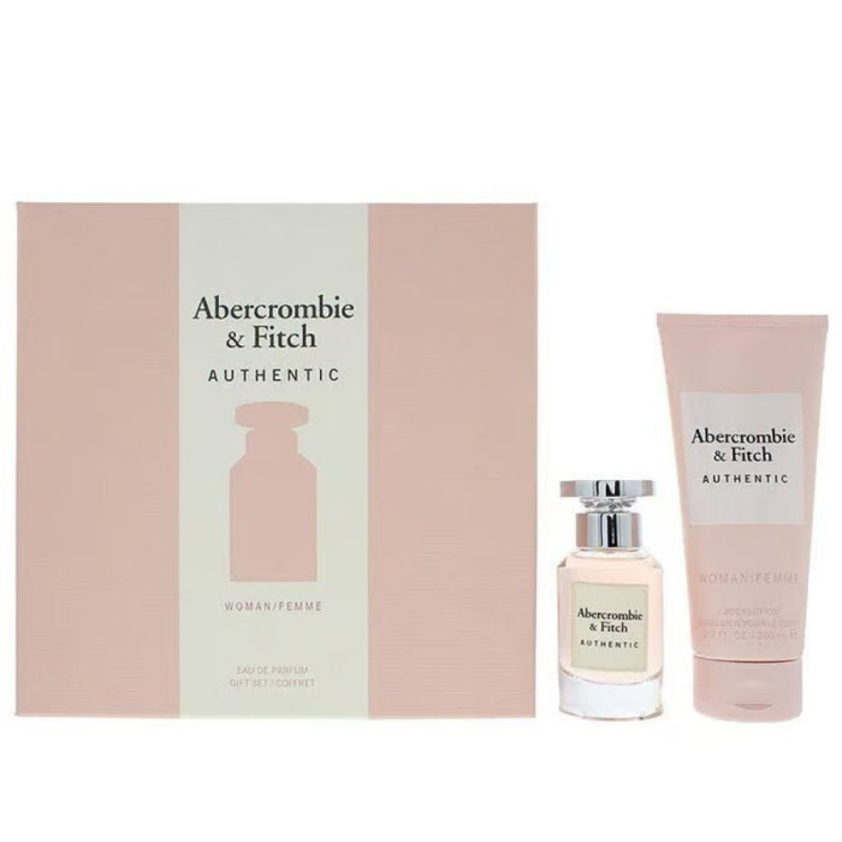 Abercrombie & Fitch Authentic Woman Gift Set EDP 50ml + Body Lotion 200ml (HTML)
