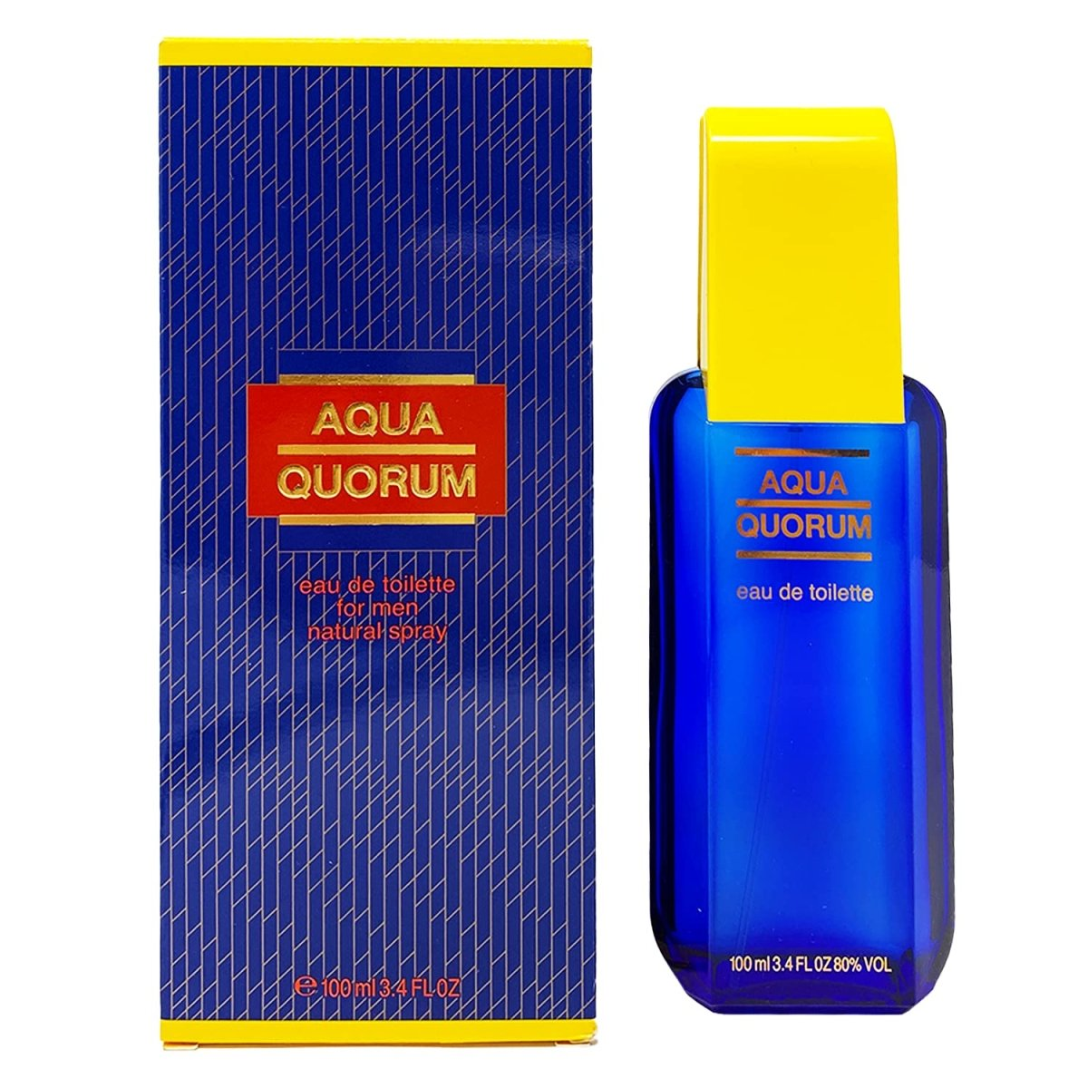 Puig Aqua Quorum Eau de Toilette Spray 100ml – Fresh Aquatic Fragrance