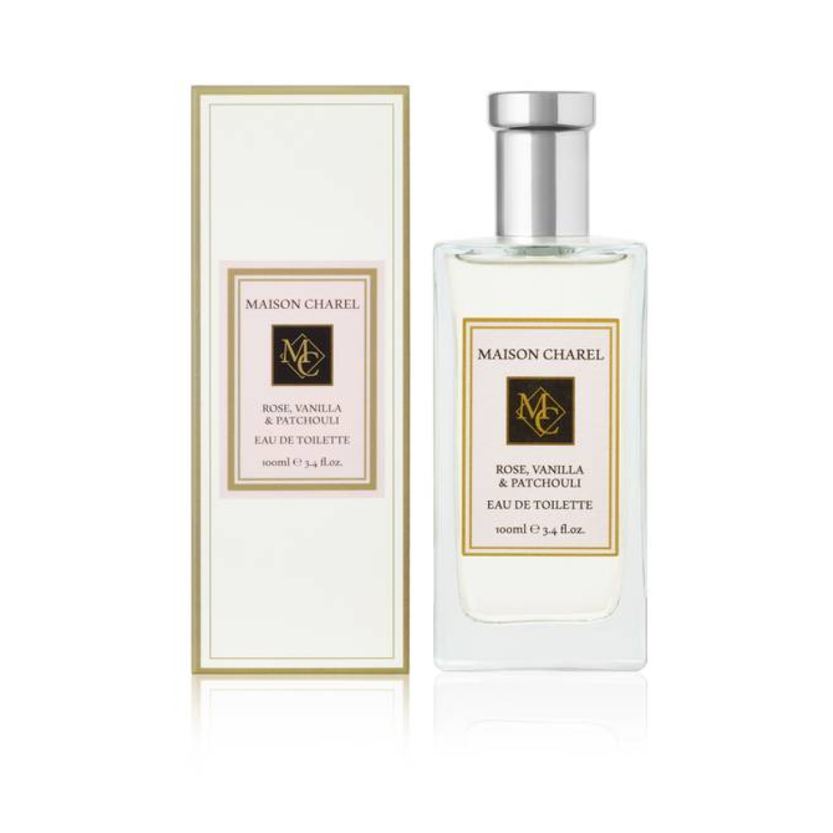 Maison Charel Rose, Vanilla & Vetiver Eau de Toilette 100ml