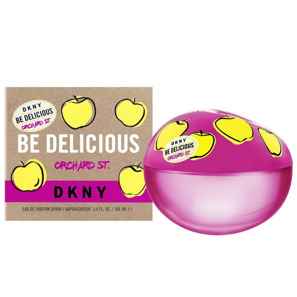 DKNY Be Delicious Orchard Street Eau De Parfum Spray 100ml - HTML Description
