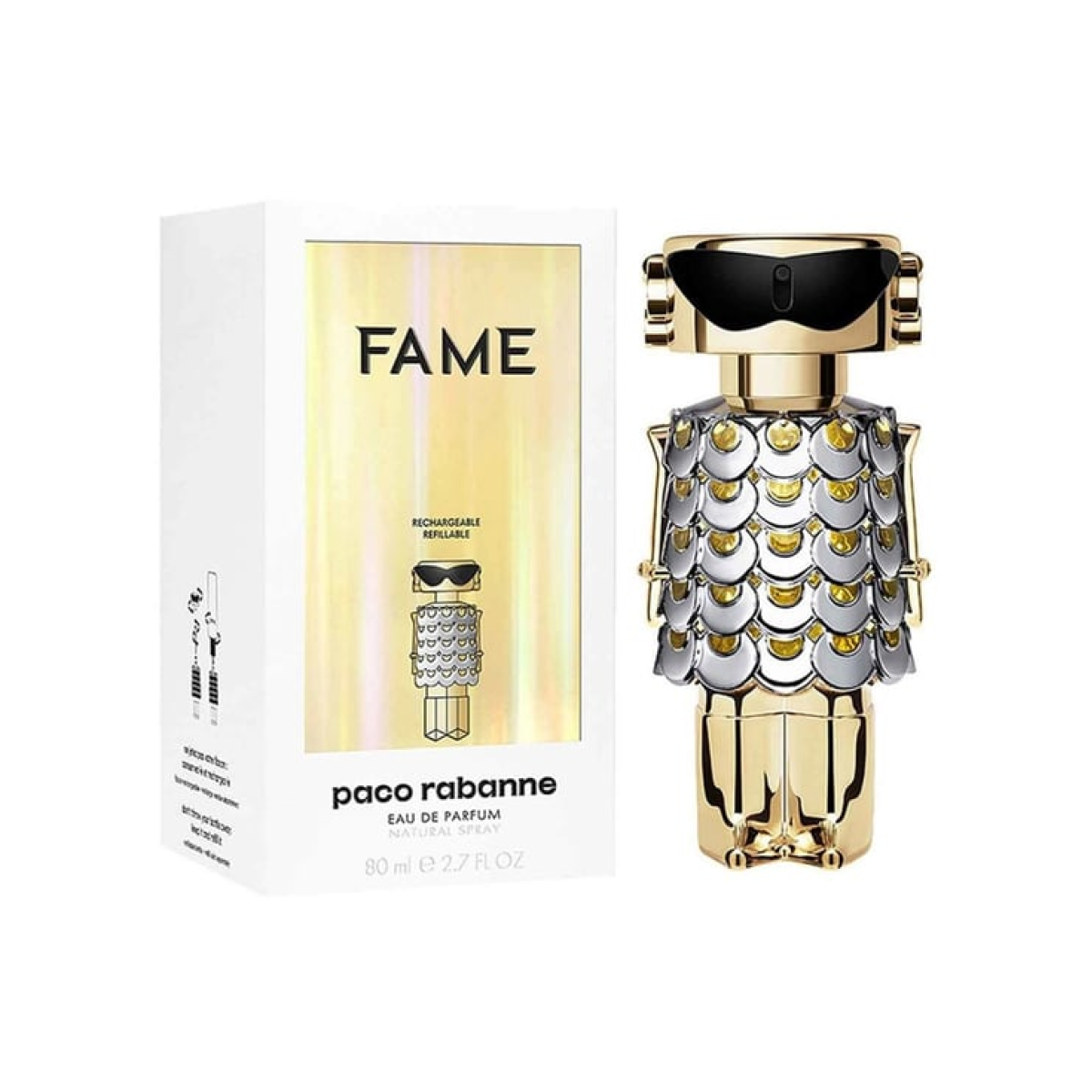 Paco Rabanne Fame Le Parfum for Women, 80ml Eau de Parfum
