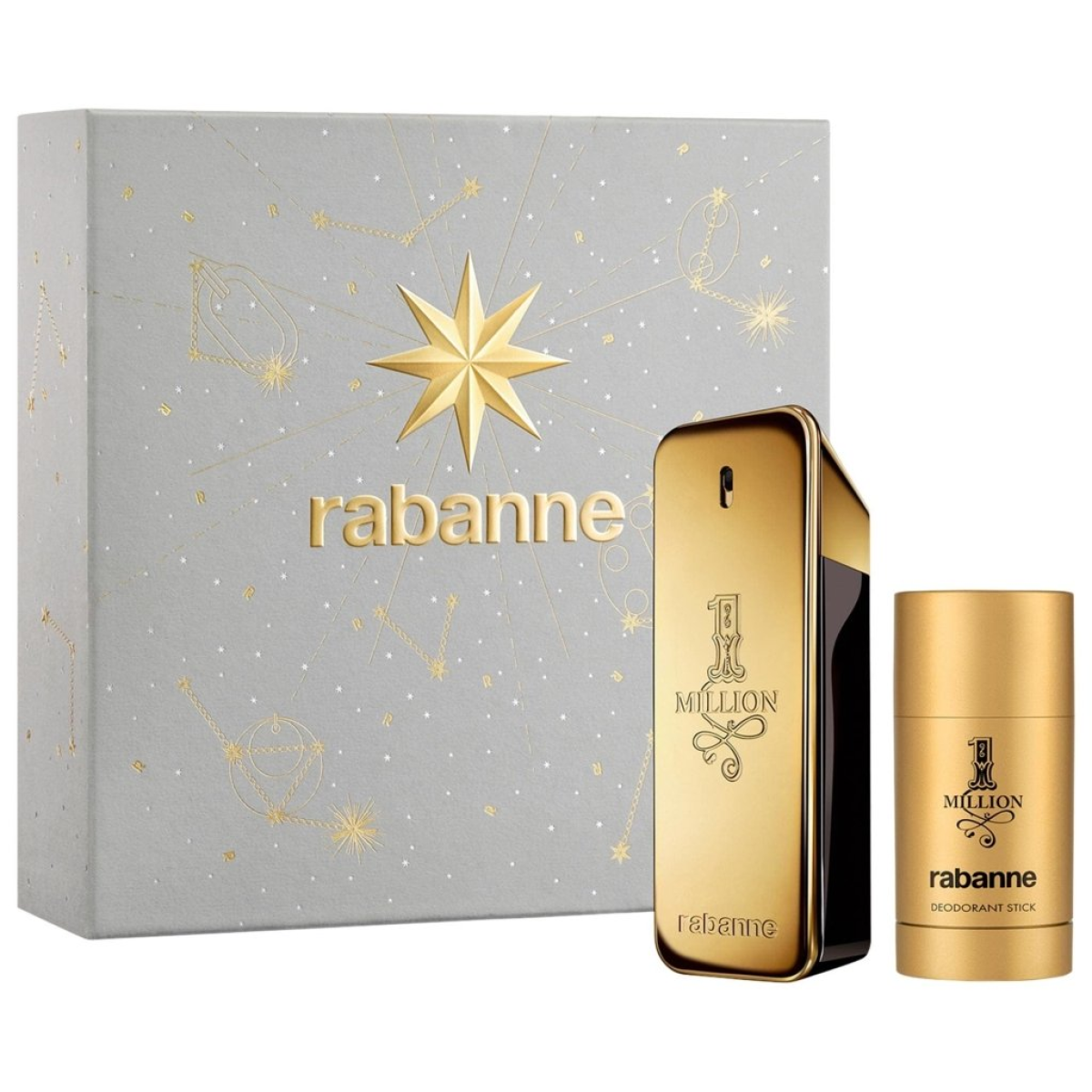 Paco Rabanne 1 Million Gift Set EDT 100ml + Deodorant Stick 75ml
