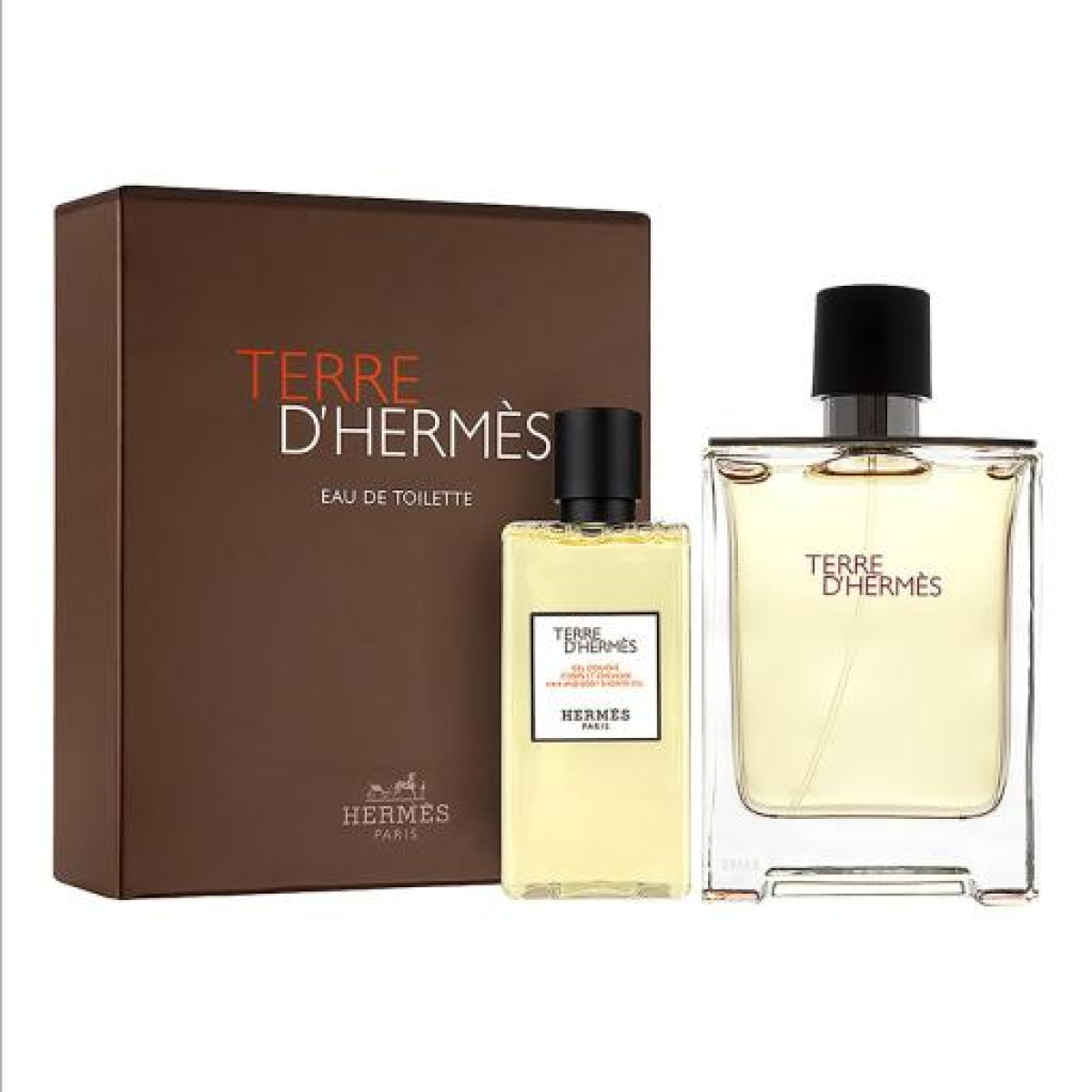 Hermès Terre d’Hermès Gift Set: Eau de Toilette 100ml & Shower Gel 80ml