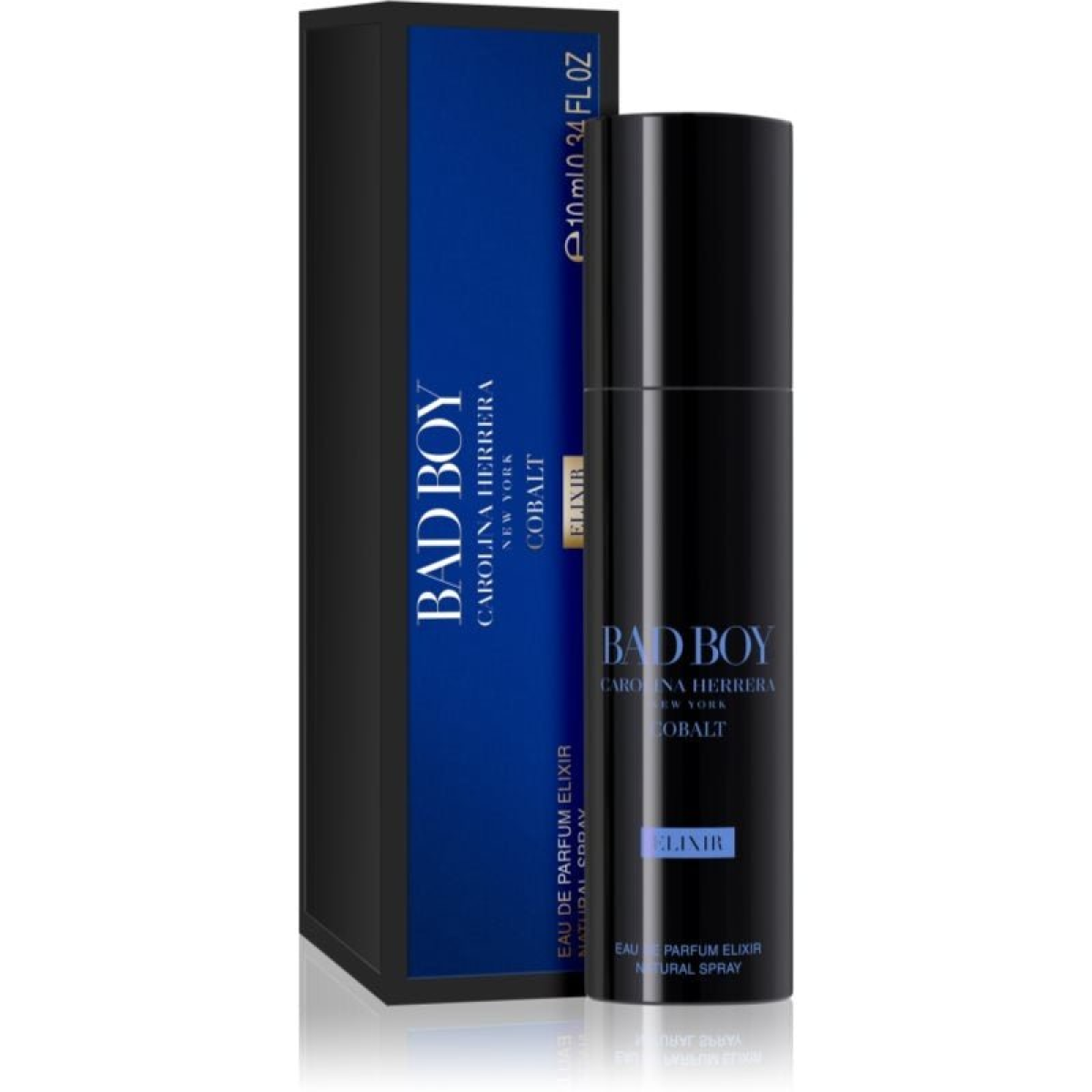 Carolina Herrera Bad Boy Cobalt Elixir EDP Spray 10ml — Luxury Fragrance