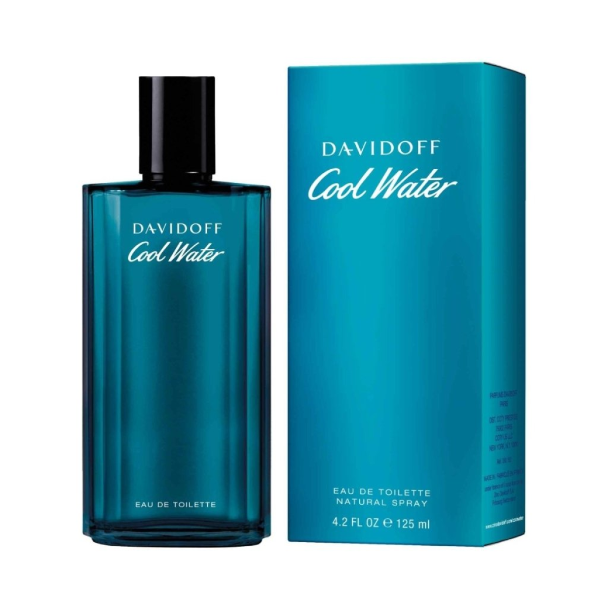 Davidoff Cool Water Eau De Toilette Spray 125ml – Refreshing All-Day Scent