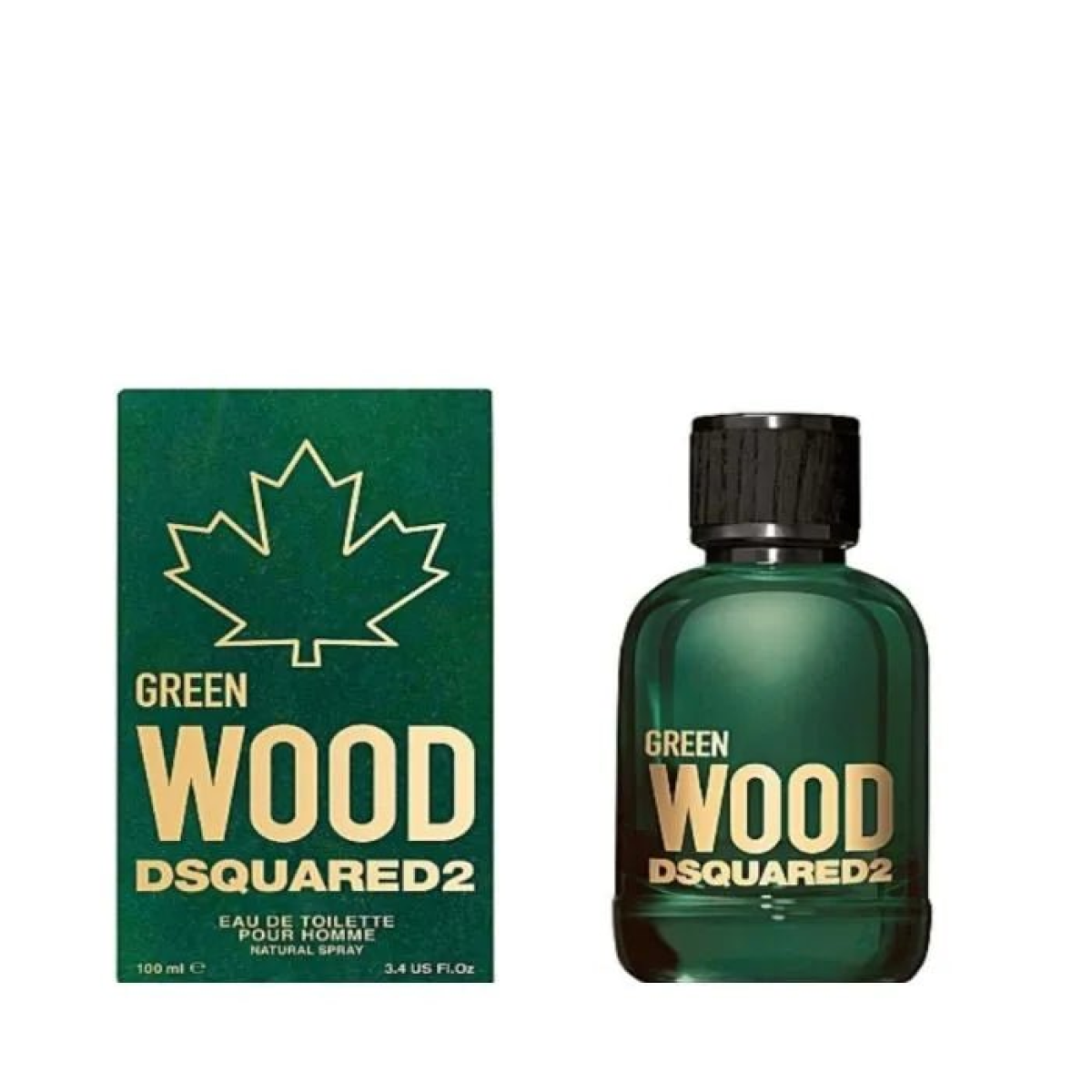 Dsquared2 Green Wood Pour Homme Eau de Toilette Spray 100ml (HTML)
