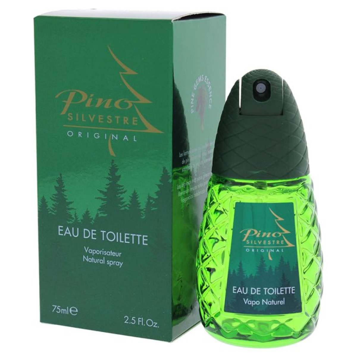 Pino Silvestre Eau De Toilette 75ml Spray – Refrescante y Atemporal