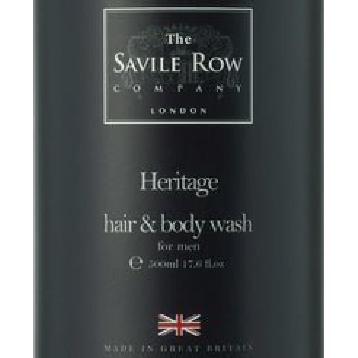 Savile Row Heritage Hair & Body Wash 500ml | Refreshing Cleanse for All Skin