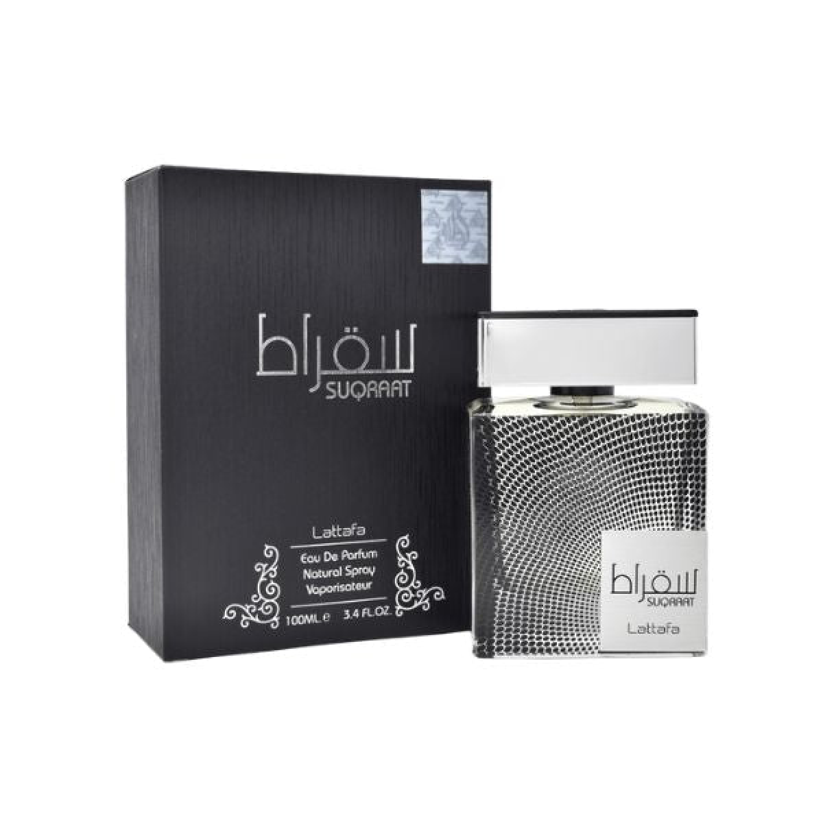 Lattafa Suqraat Eau de Parfum Spray 100ml – Men’s Fragrance, 3.4oz