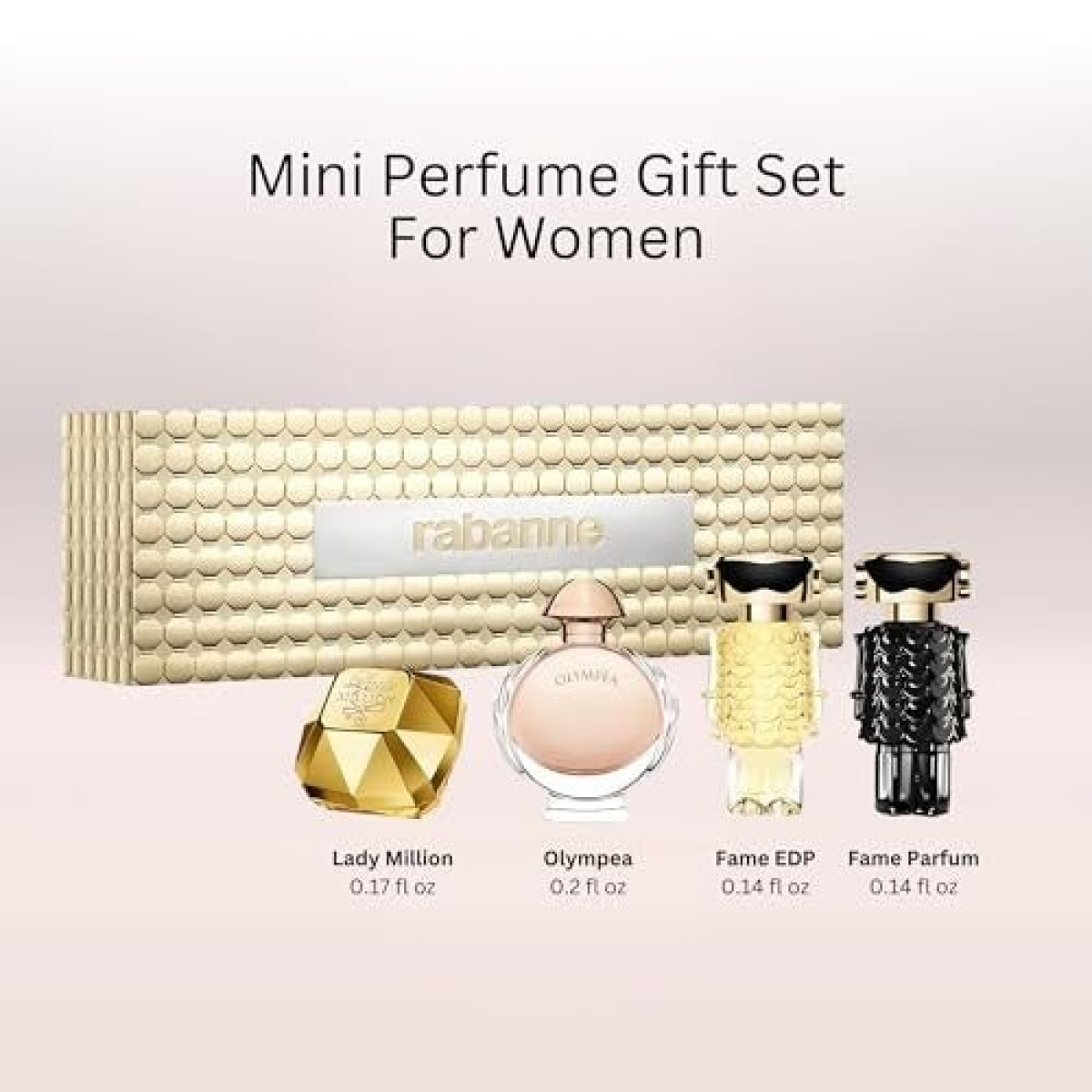 Paco Rabanne Ladies Mini Gift Set (2×4ml, 5ml & 6ml)