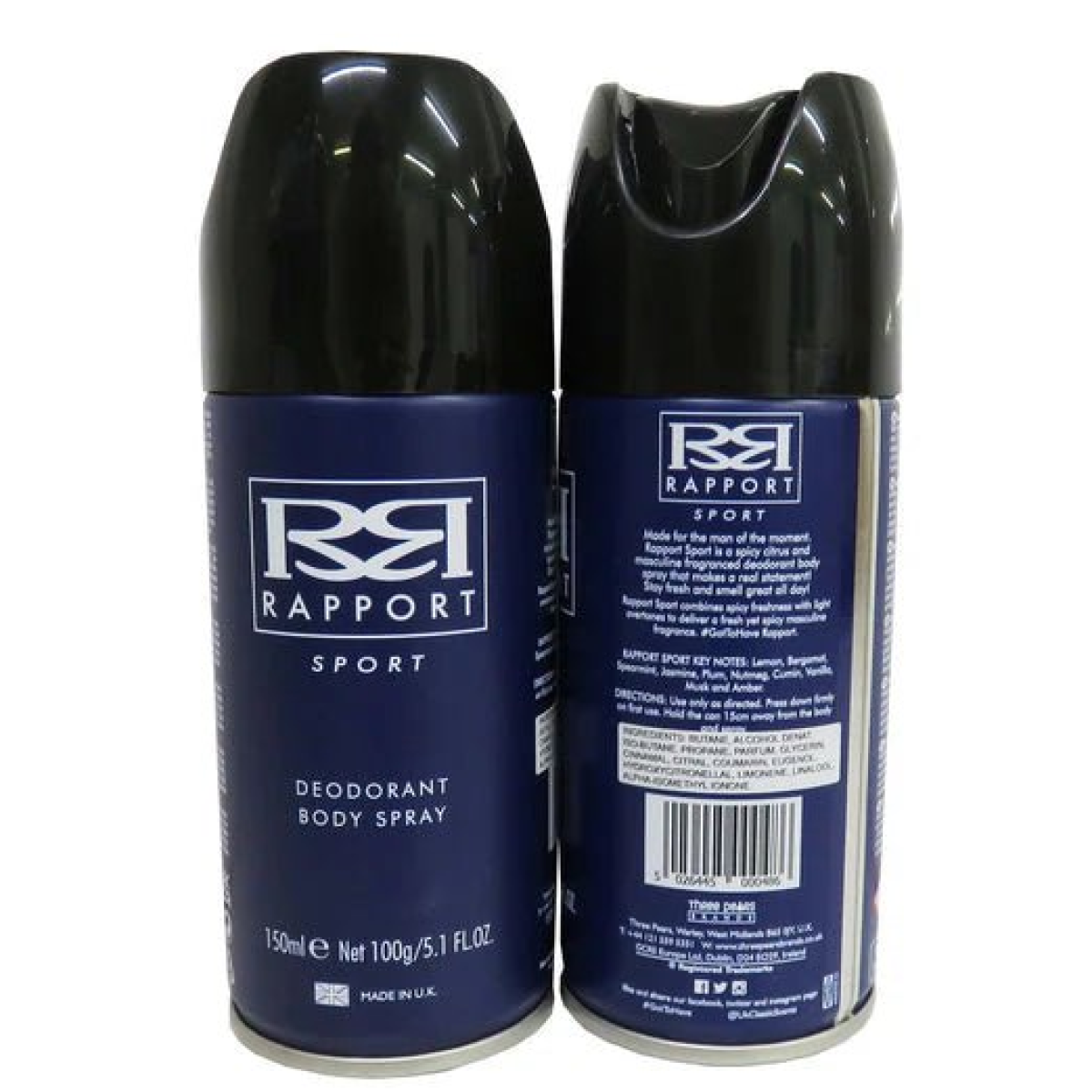 Dana Rapport Sport Body Spray 150ml — Fresh, Energizing All-Day Fragrance HTML
