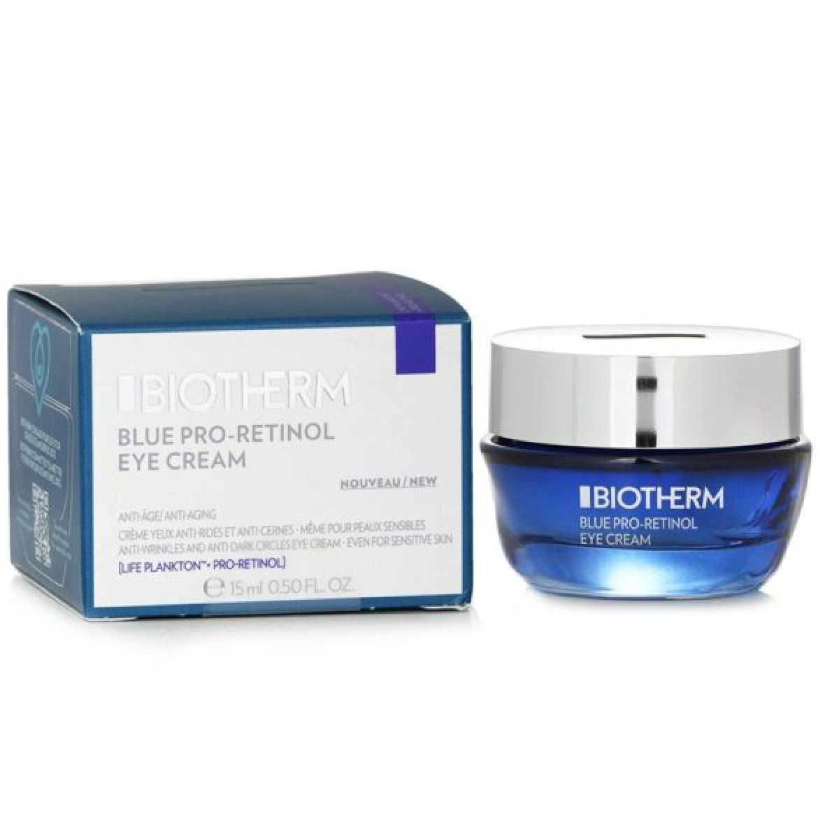 Biotherm Blue Therapy Pro-Retinol Eye Cream 15ml | Anti-Aging Eye Care (HTML)
