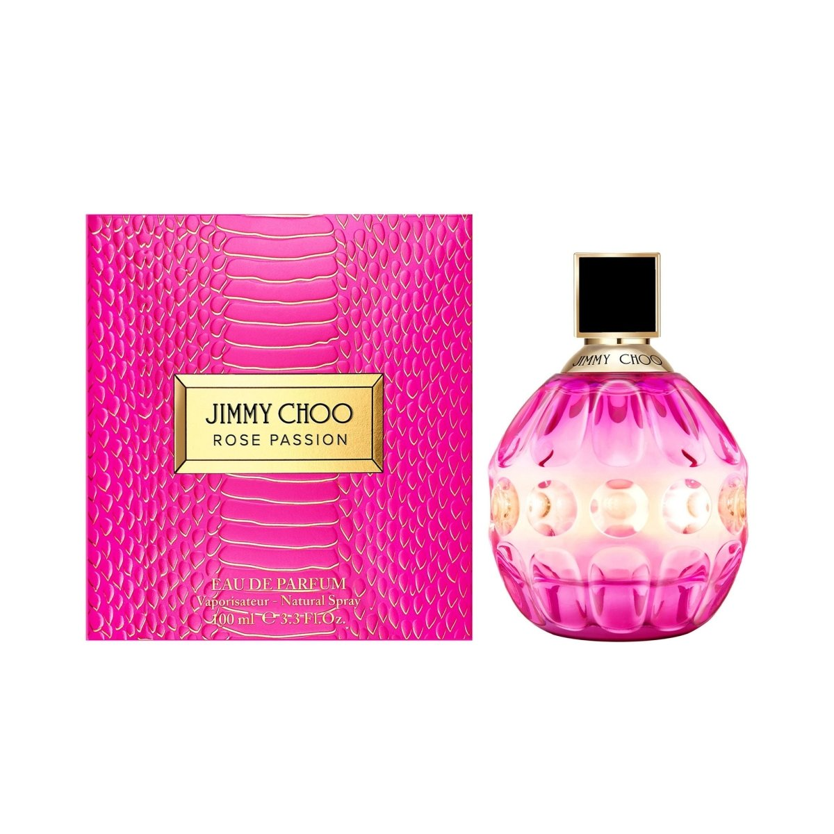 Jimmy Choo Rose Passion Eau de Parfum 100ml Spray for Women – 3.4 fl oz