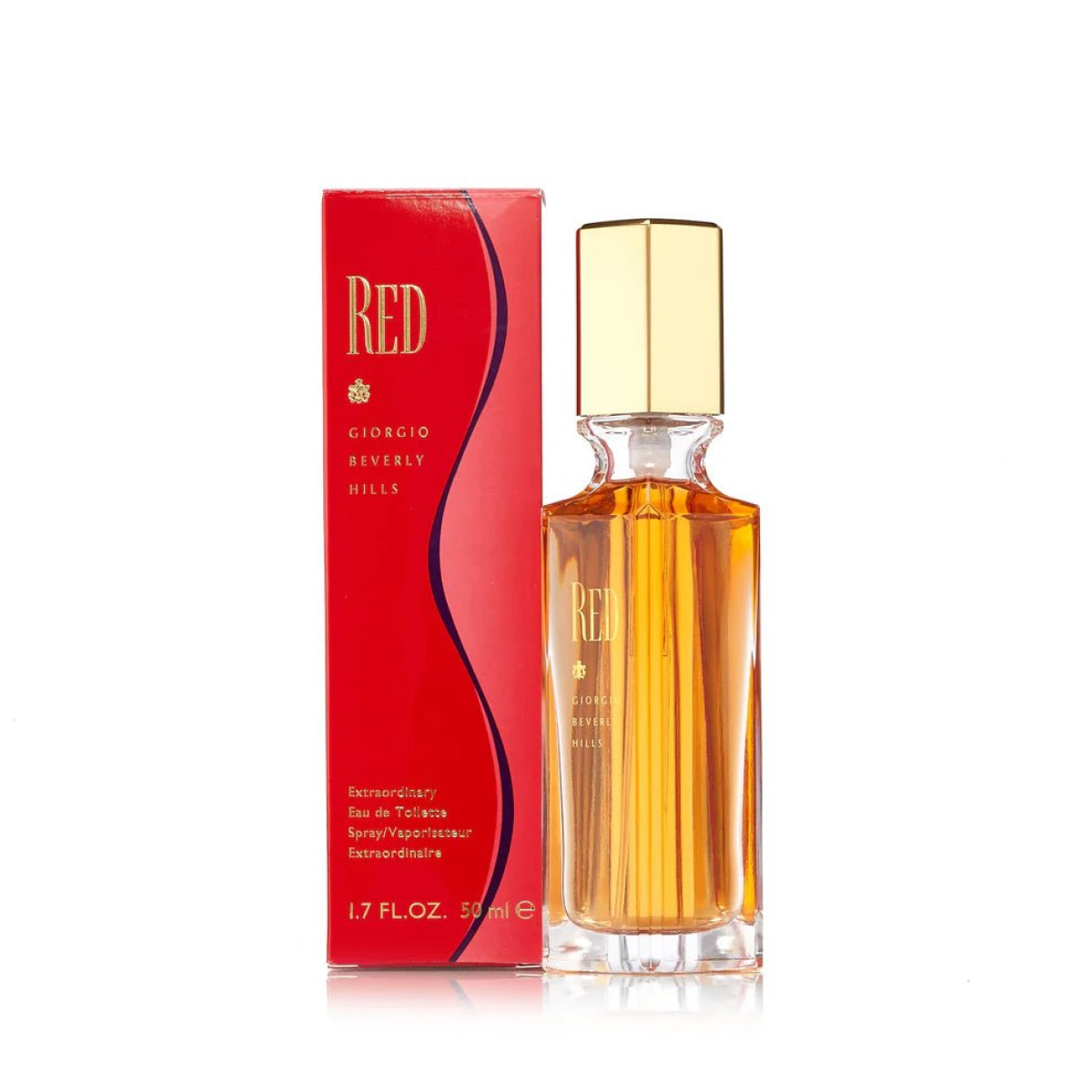 Giorgio Beverly Hills Red Eau De Toilette Spray 50ml (HTML)