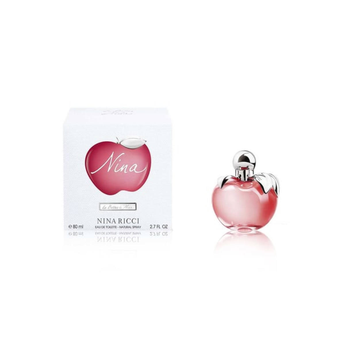Nina Ricci Nina Eau de Toilette Spray 80ml – Captivating Floral Fragrance