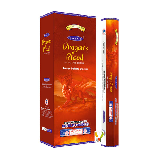 Satya Dragon's Blood Hexa - 120 Sticks