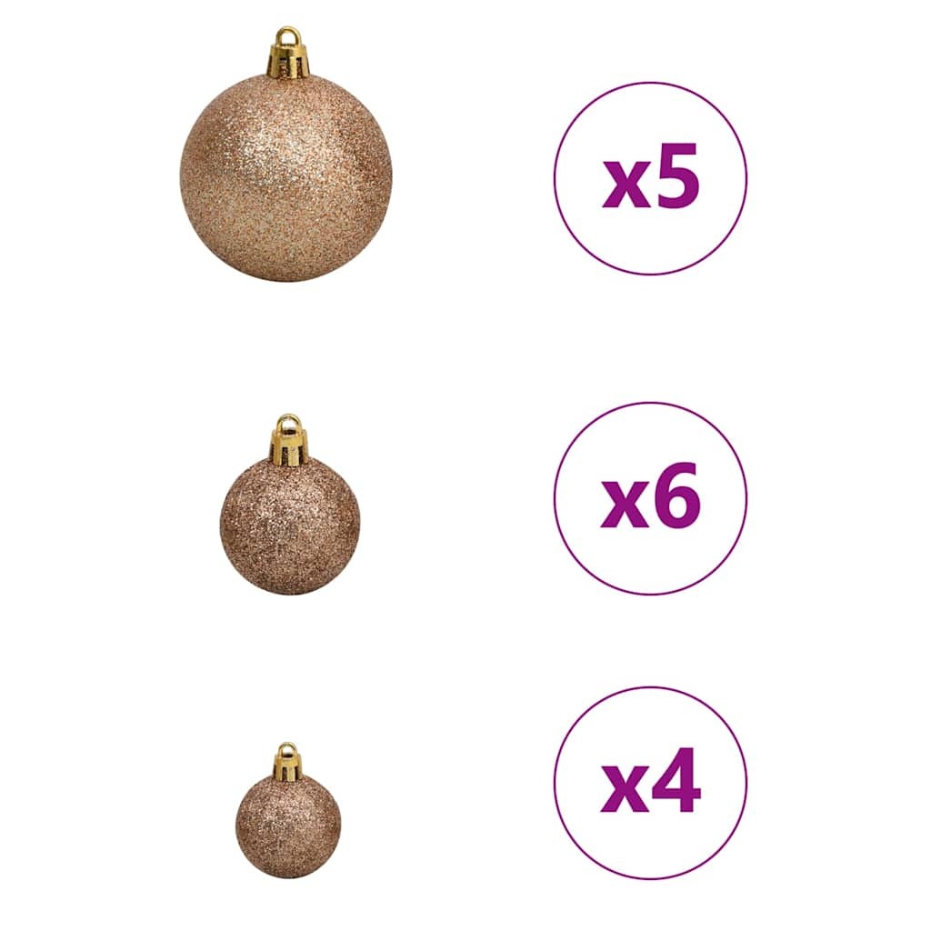 Artificial Slim Christmas Tree with 150 LEDs Green 120 cm