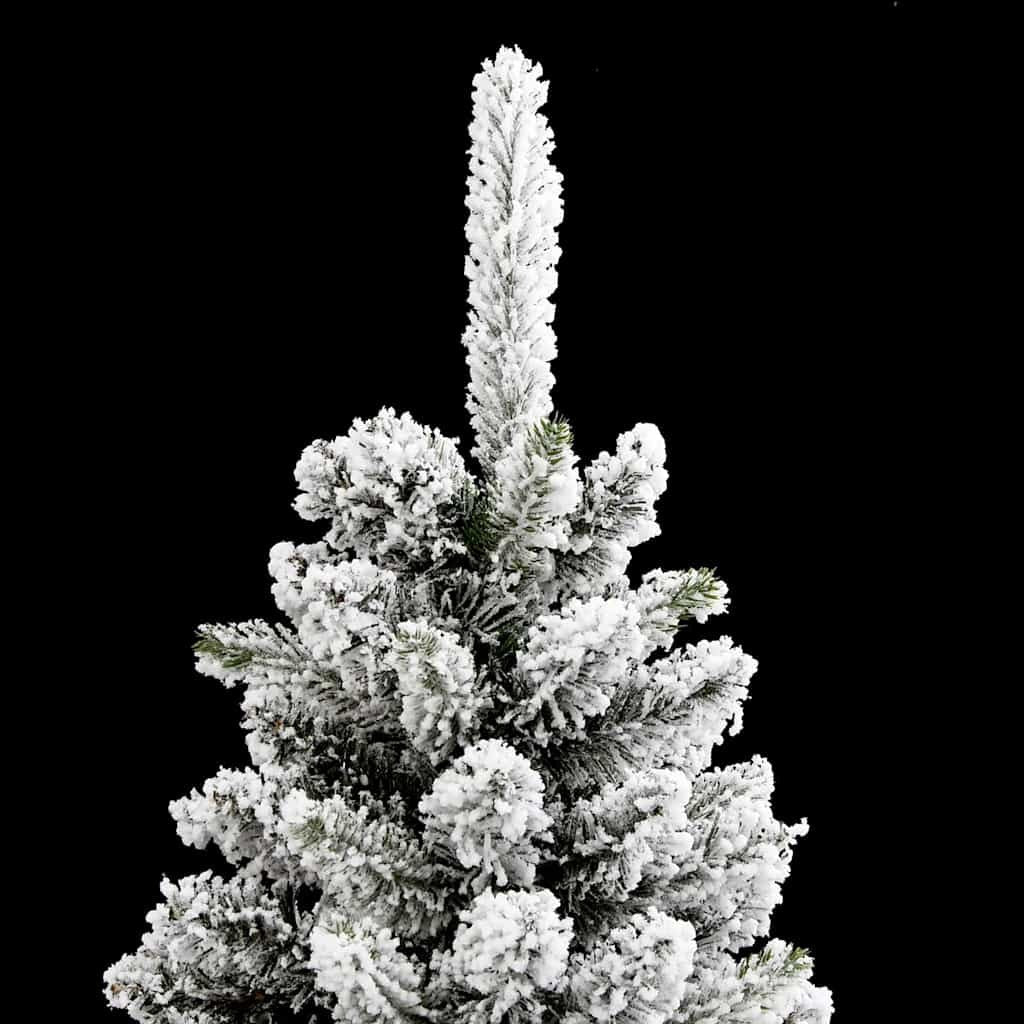 Artificial Christmas Tree With 300 Leds With Stand White 210 Cm