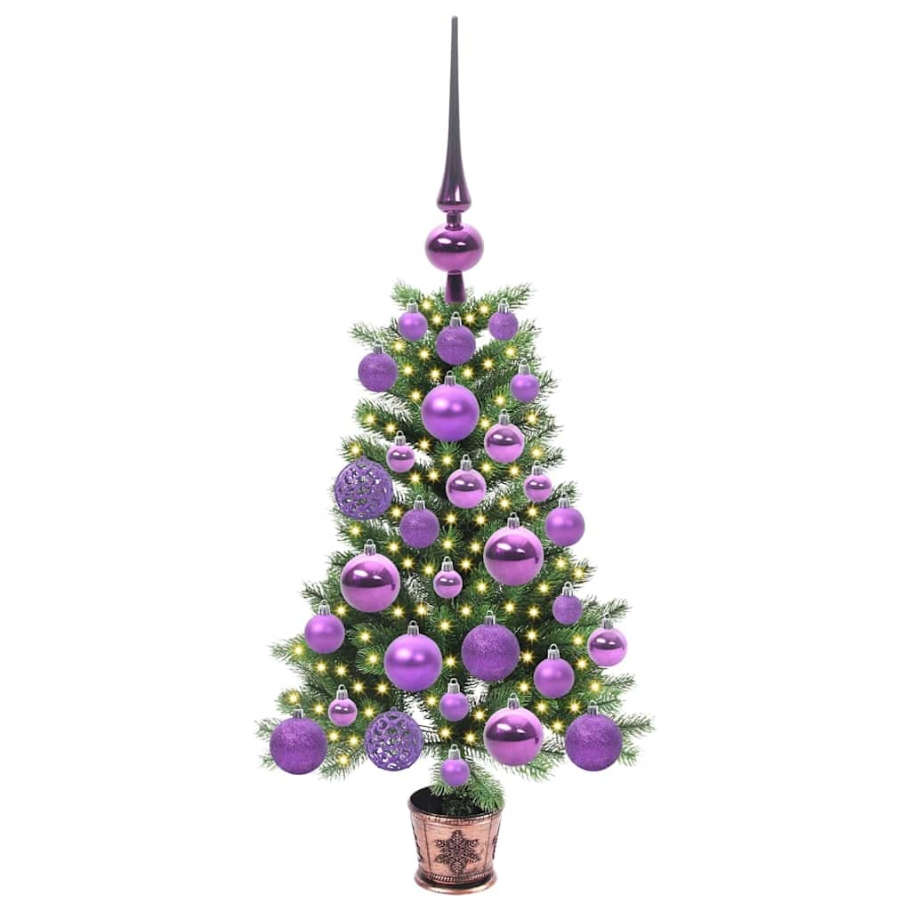 Christmas Tree with 150 LEDs with Stand Green 65 cm PE