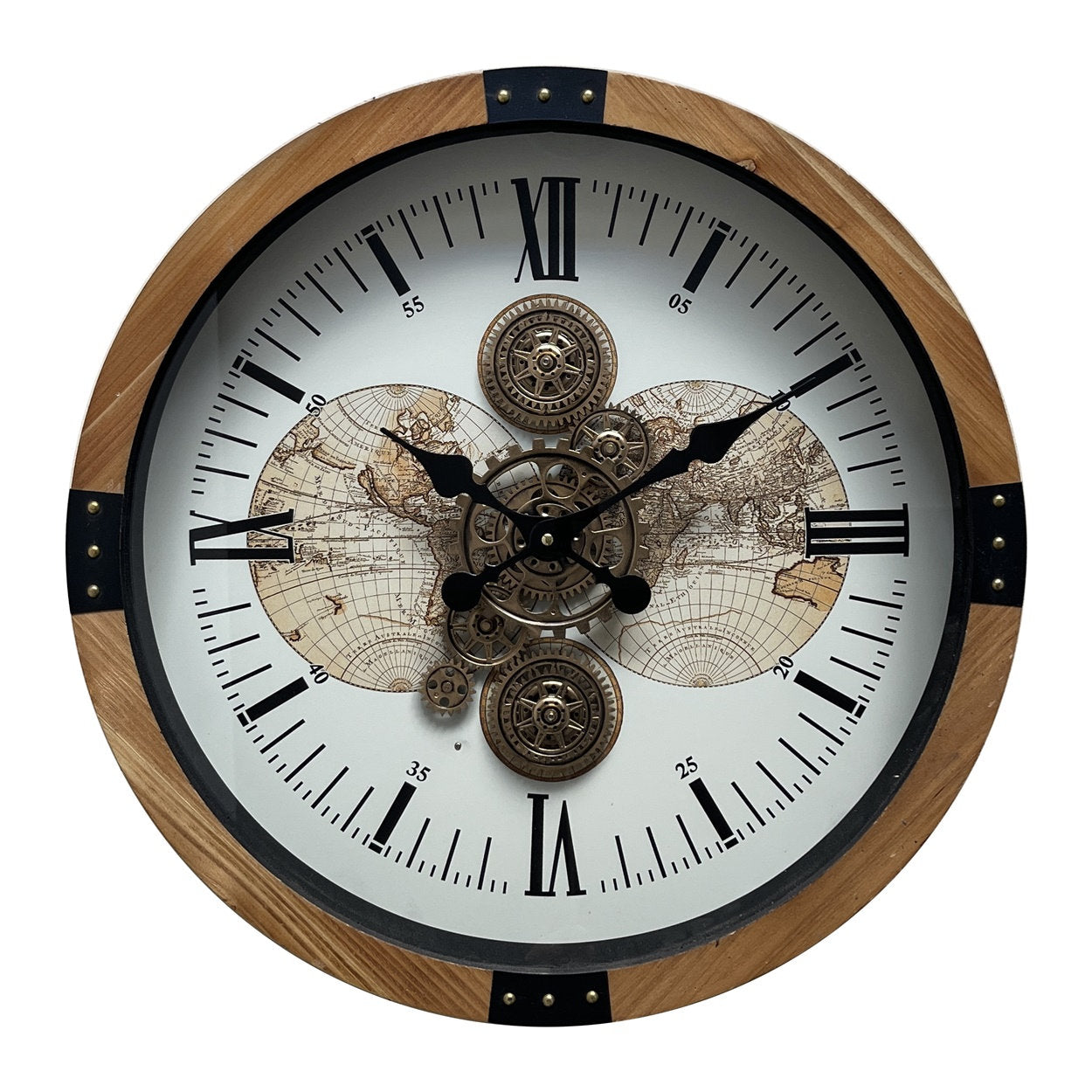 54CM GEAR CLOCK