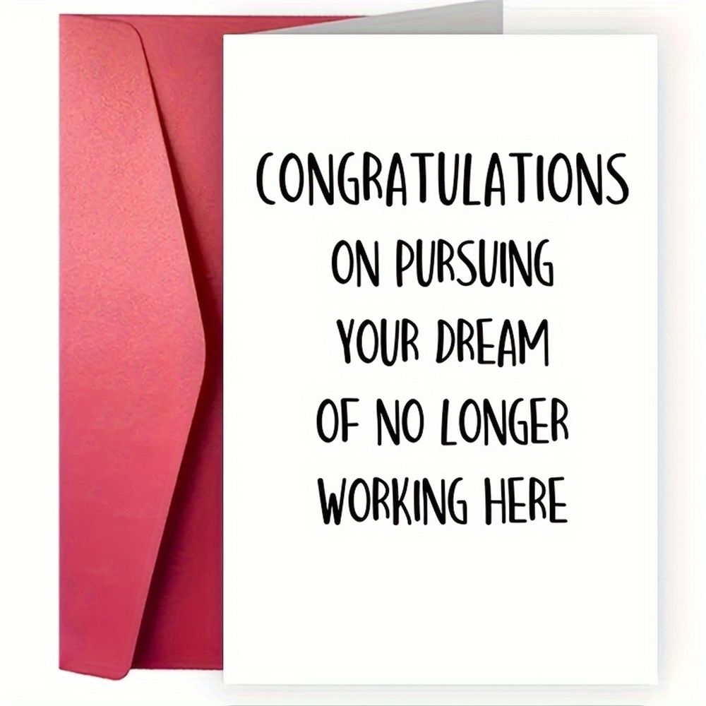 Elegant Card and Envelope Set - Perfect for All Occasions - 19x13cm