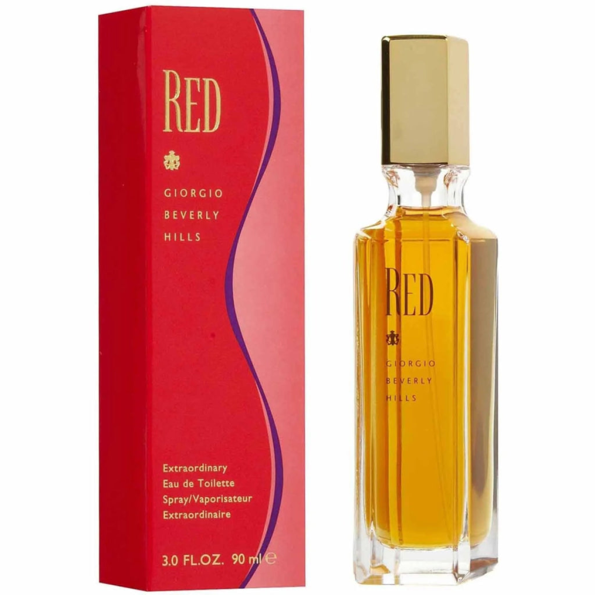 Giorgio Beverly Hills Red Eau de Toilette Spray 90ml (HTML Description)