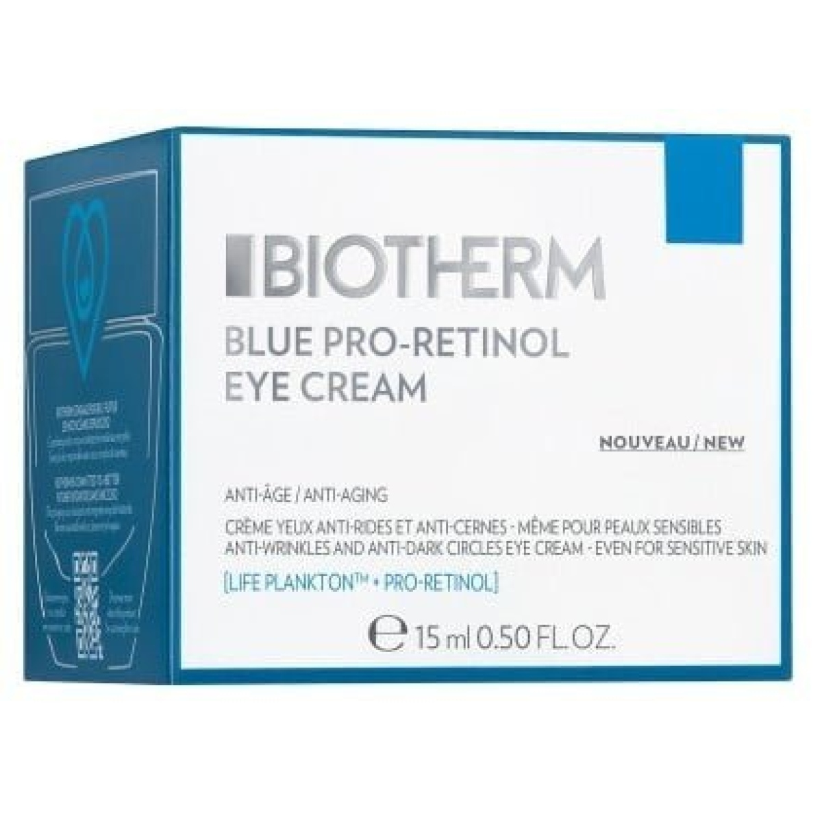 Biotherm Blue Therapy Pro-Retinol Eye Cream 15ml | Anti-Aging Eye Care (HTML)