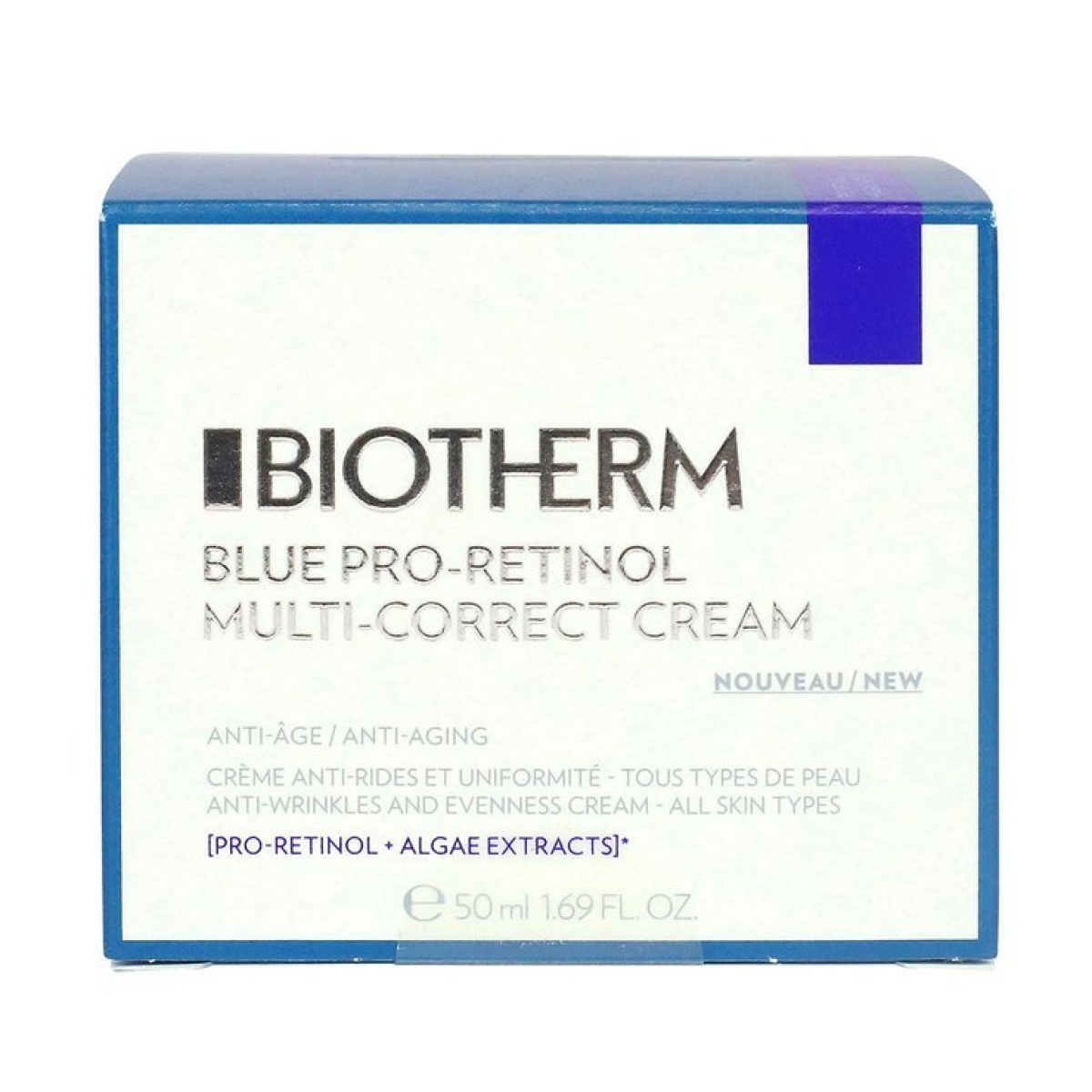 Biotherm Blue Therapy Retinol Cream 50ml – Anti-Aging, Radiance Boosting