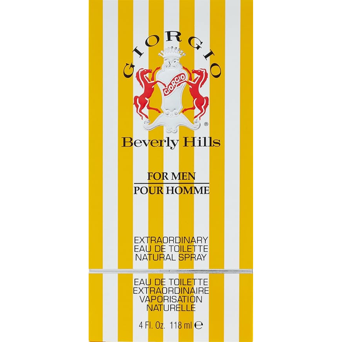 Giorgio Beverly Hills Yellow Pour Homme Eau de Toilette Spray 118ml - HTML