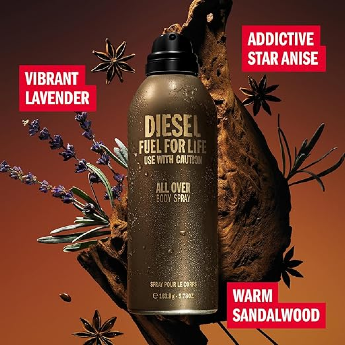 Diesel Fuel For Life Body Spray 200ml – Long-Lasting Fresh Fragrance HTML
