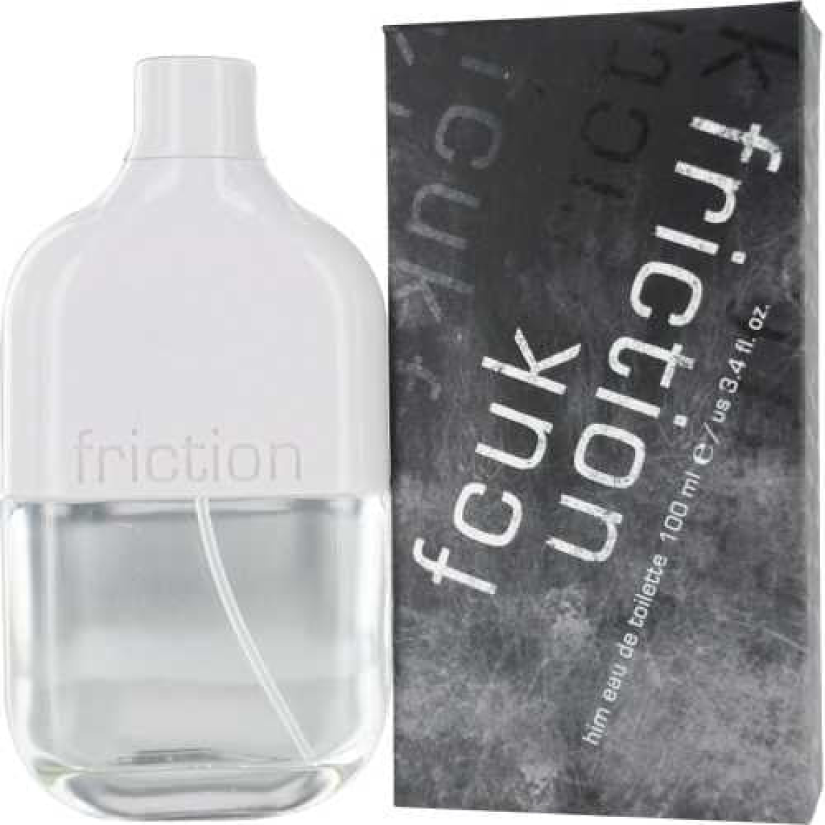 FCUK Friction Him Eau De Toilette Spray 100ml for Men