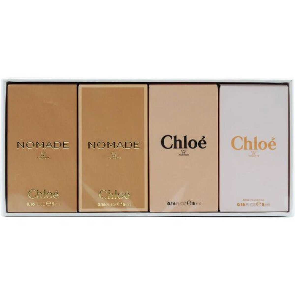 Chloé Mini Gift Set: EDP 2×5ml & EDT 2×5ml Sprays (4-Pack)