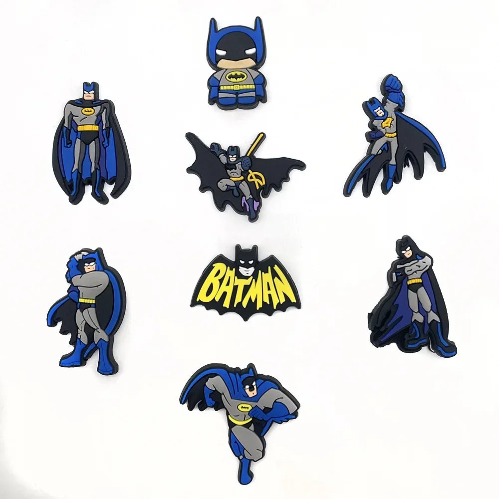 Hot Toys Batman Charms - Fun PVC Shoe Accessories for Customisation