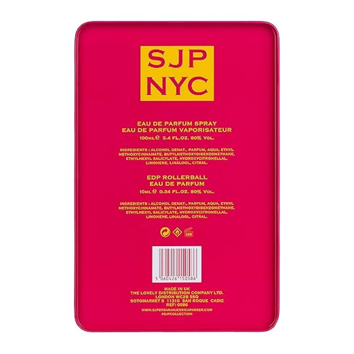 Sarah Jessica Parker NYC Eau De Parfum 100ml – Signature Fragrance