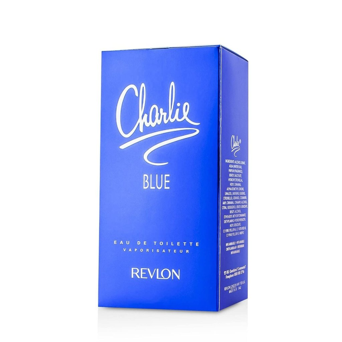 Revlon Charlie Blue Eau De Toilette Spray 100ml for Fresh, Long-Lasting Style
