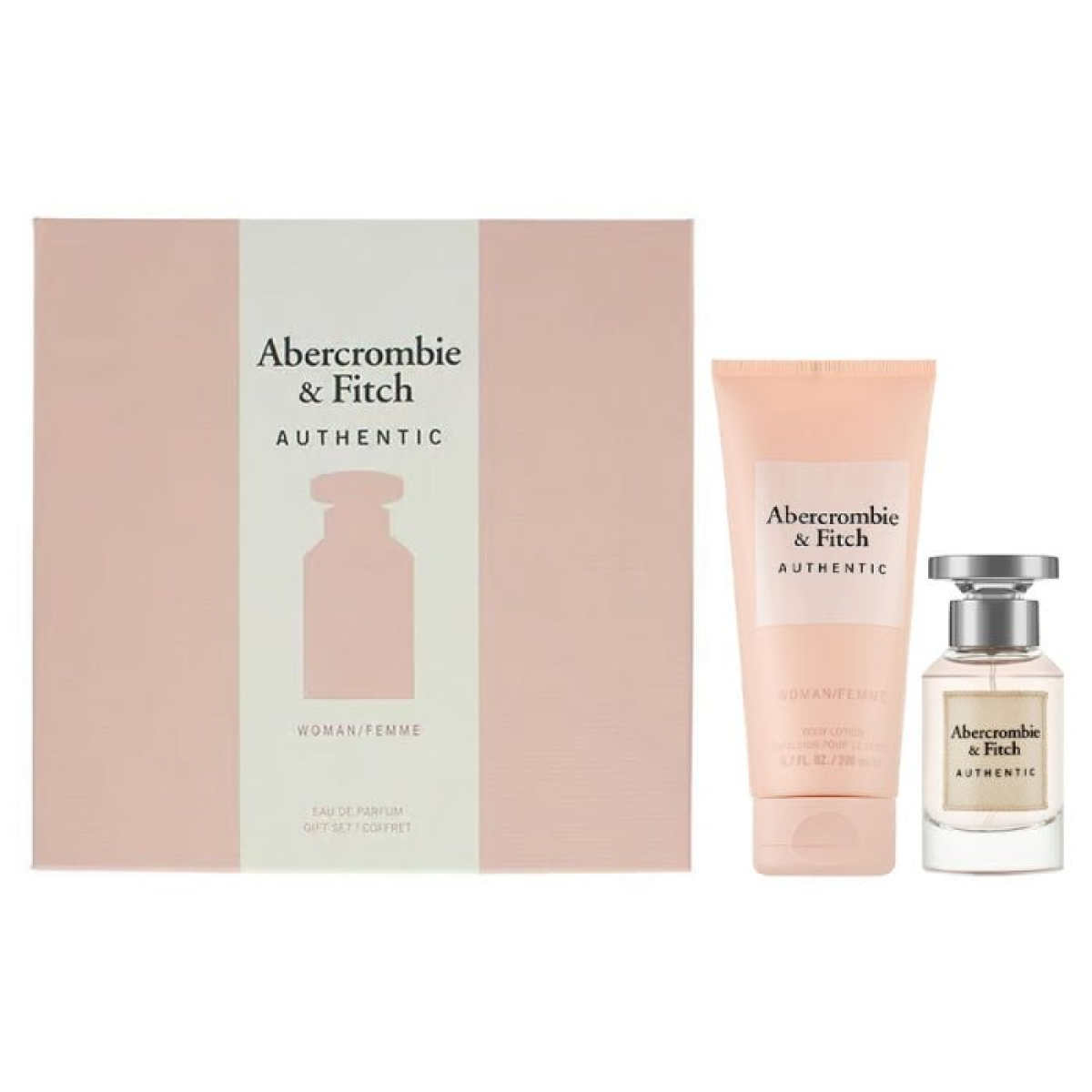Abercrombie & Fitch Authentic Woman Gift Set EDP 50ml + Body Lotion 200ml (HTML)