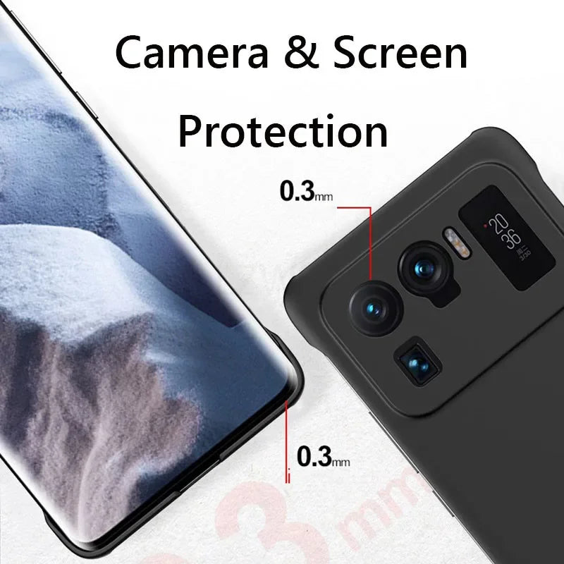 LZWSF Slim Shockproof Bumper Case for Xiaomi Mi 11 & 13 Series