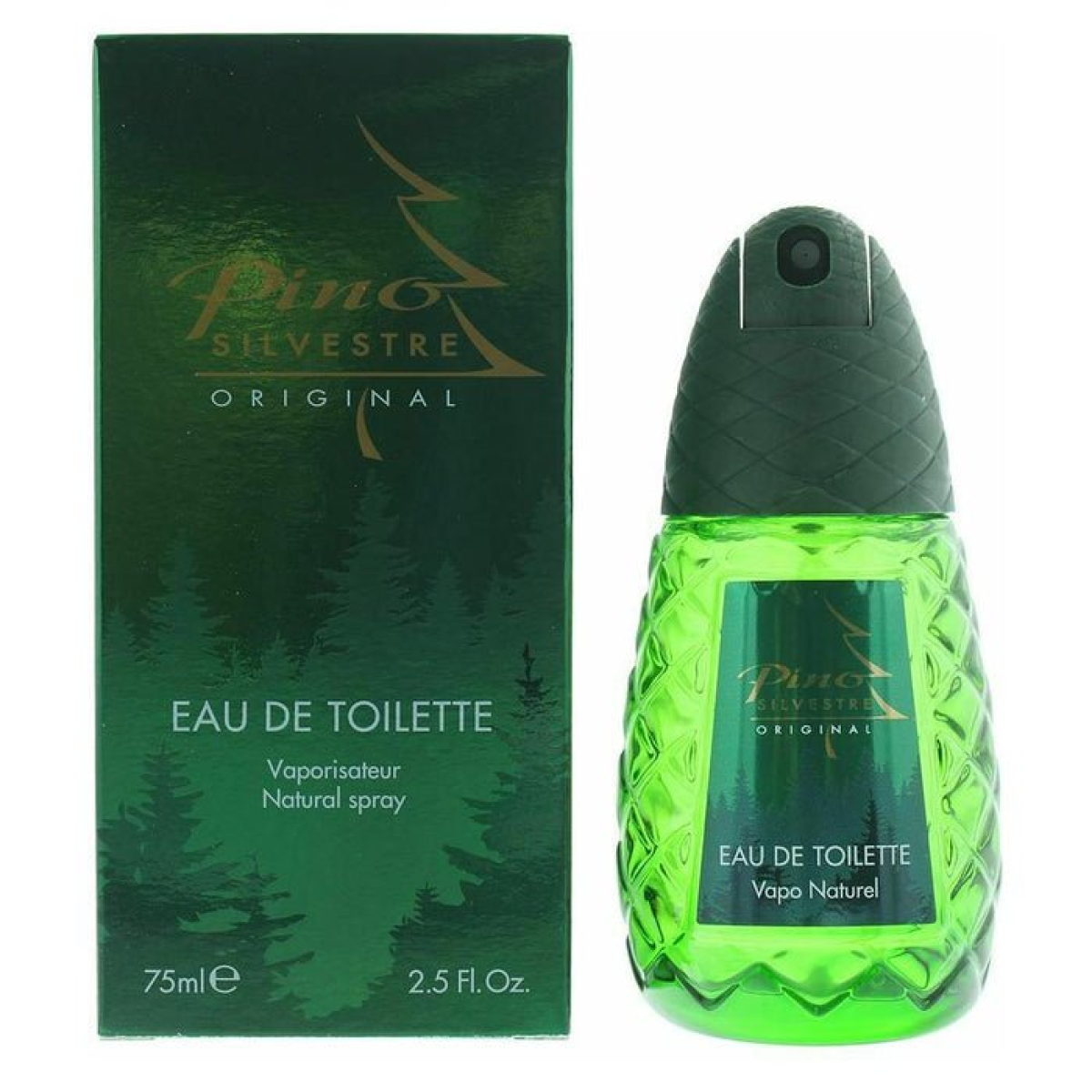 Pino Silvestre Eau De Toilette 75ml Spray – Refrescante y Atemporal