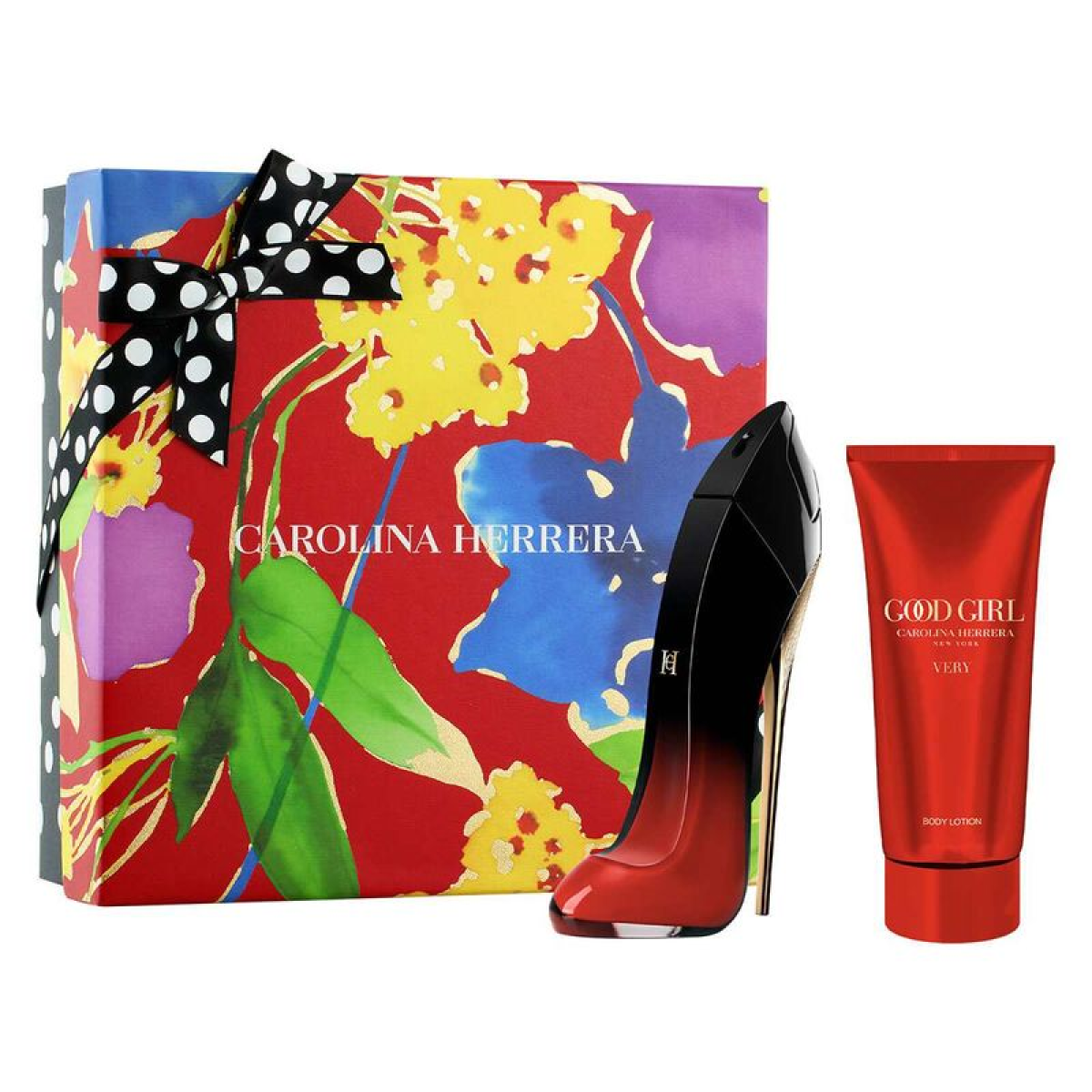 Carolina Herrera Very Good Girl Elixir Gift Set: 80ml EDP + 100ml Lotion (HTML)