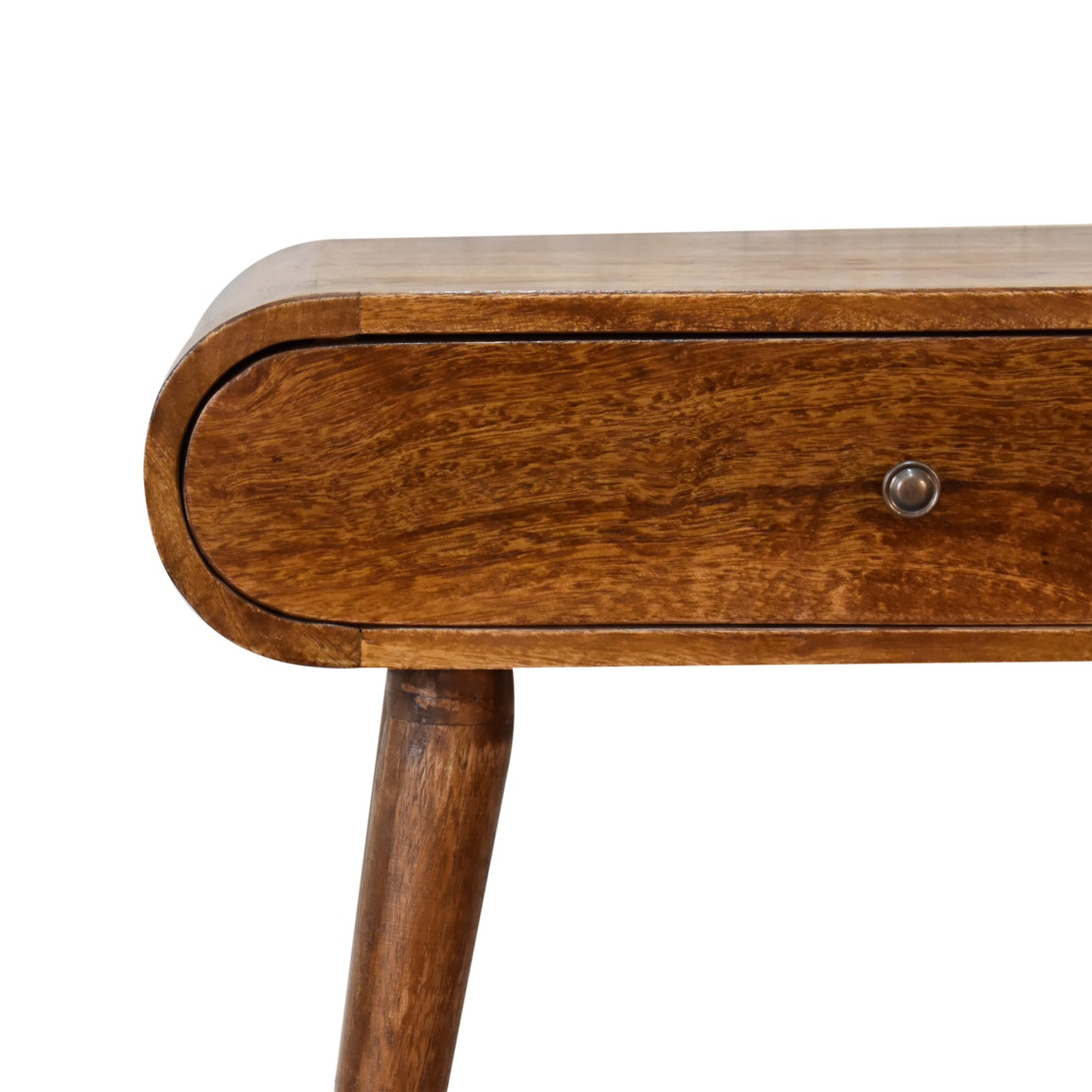 Artisan Furniture Solid Wood Chestnut London Mini Chestnut Console,  1 Drawer,  Brown