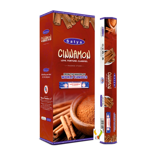 Satya Cinnamon  Hexa - 120 Sticks