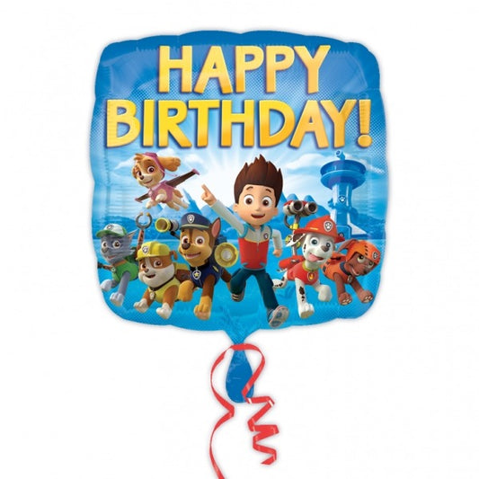 (B) Paw Patrol Happy Birthday Balloon