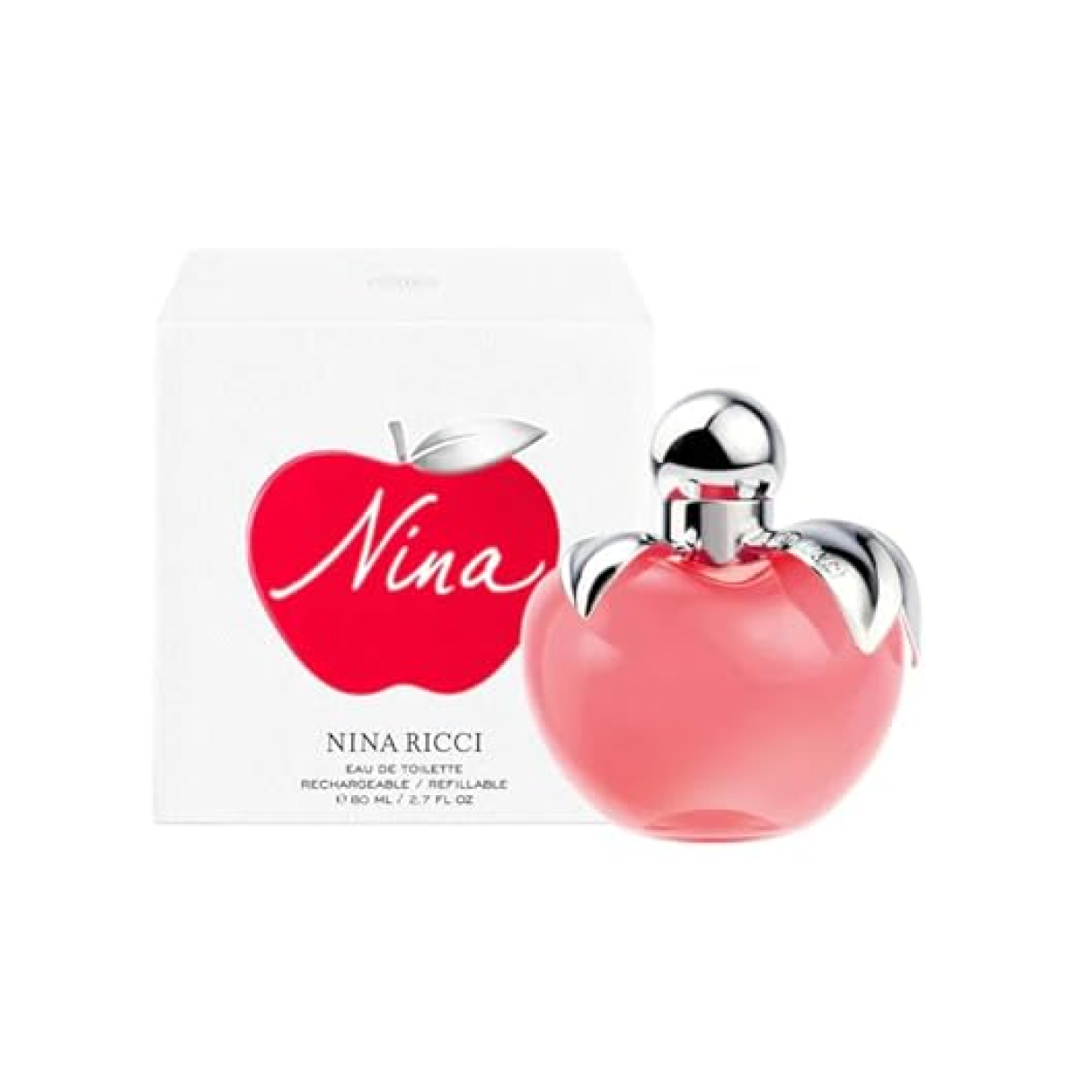 Nina Ricci Nina Eau de Toilette Spray 80ml – Captivating Floral Fragrance
