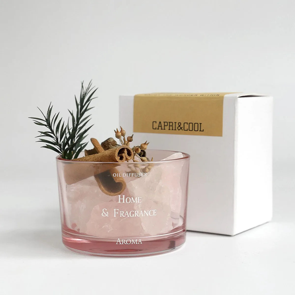 Natural Aromatherapy Gift Set - Enhance Room Decor with Unique Minerals