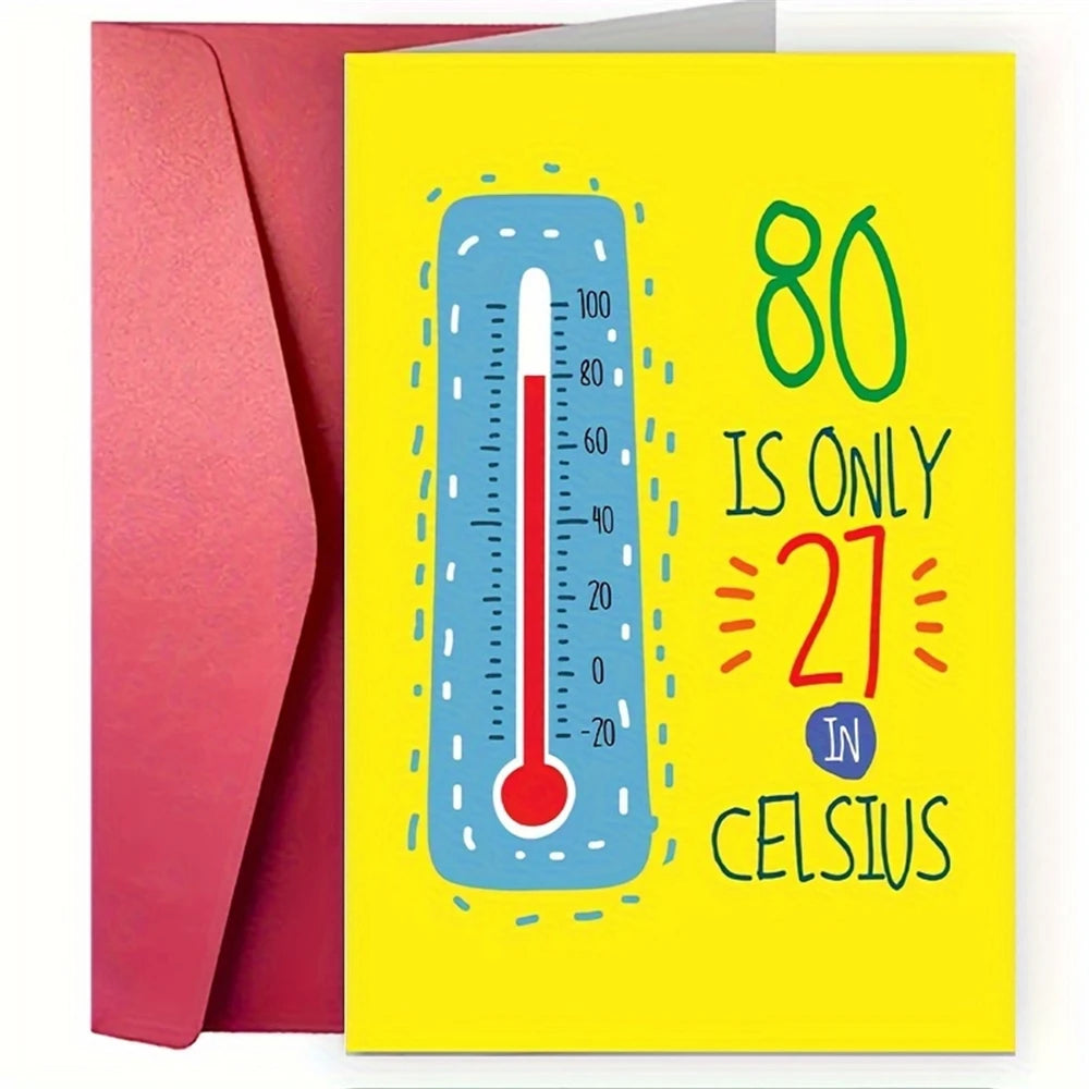 Folding Type Paper Card Set with Envelope - Perfect for All Occasions