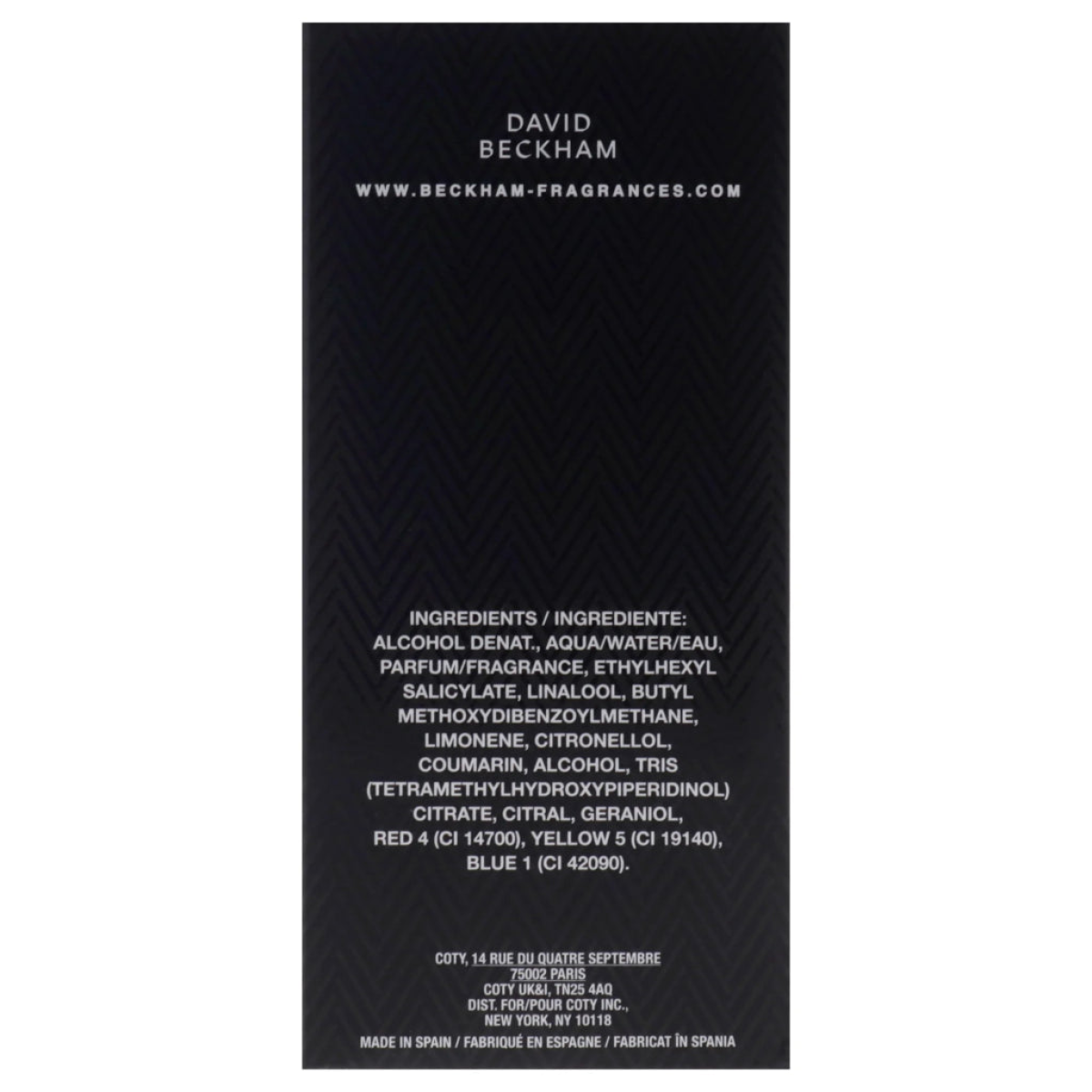 David Beckham Classic Eau De Toilette Spray 100ml – Fresh, Signature Fragrance