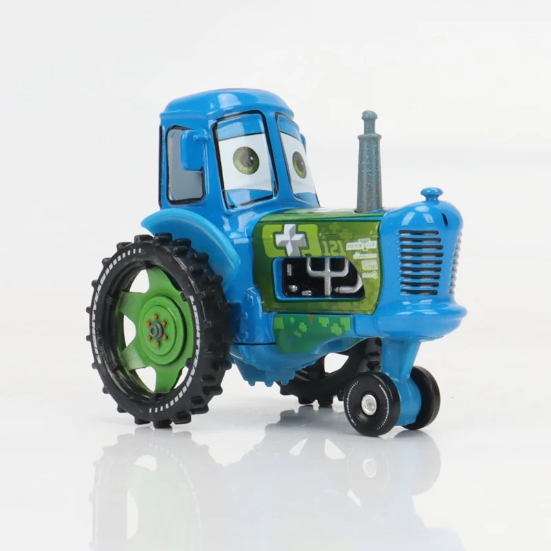 Original Disney Pixar Cars Cow Tractor Mini Metal Die Casting 1:55 Car Toys for Boys Christmas Gift
